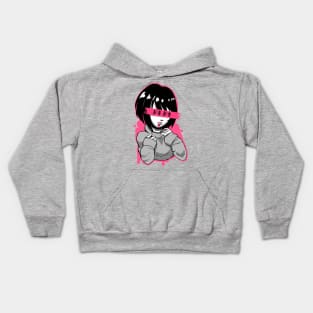 Manga Girl Kids Hoodie